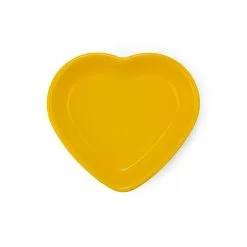 Fiesta® 19oz Medium Heart Bowl | Daffodil