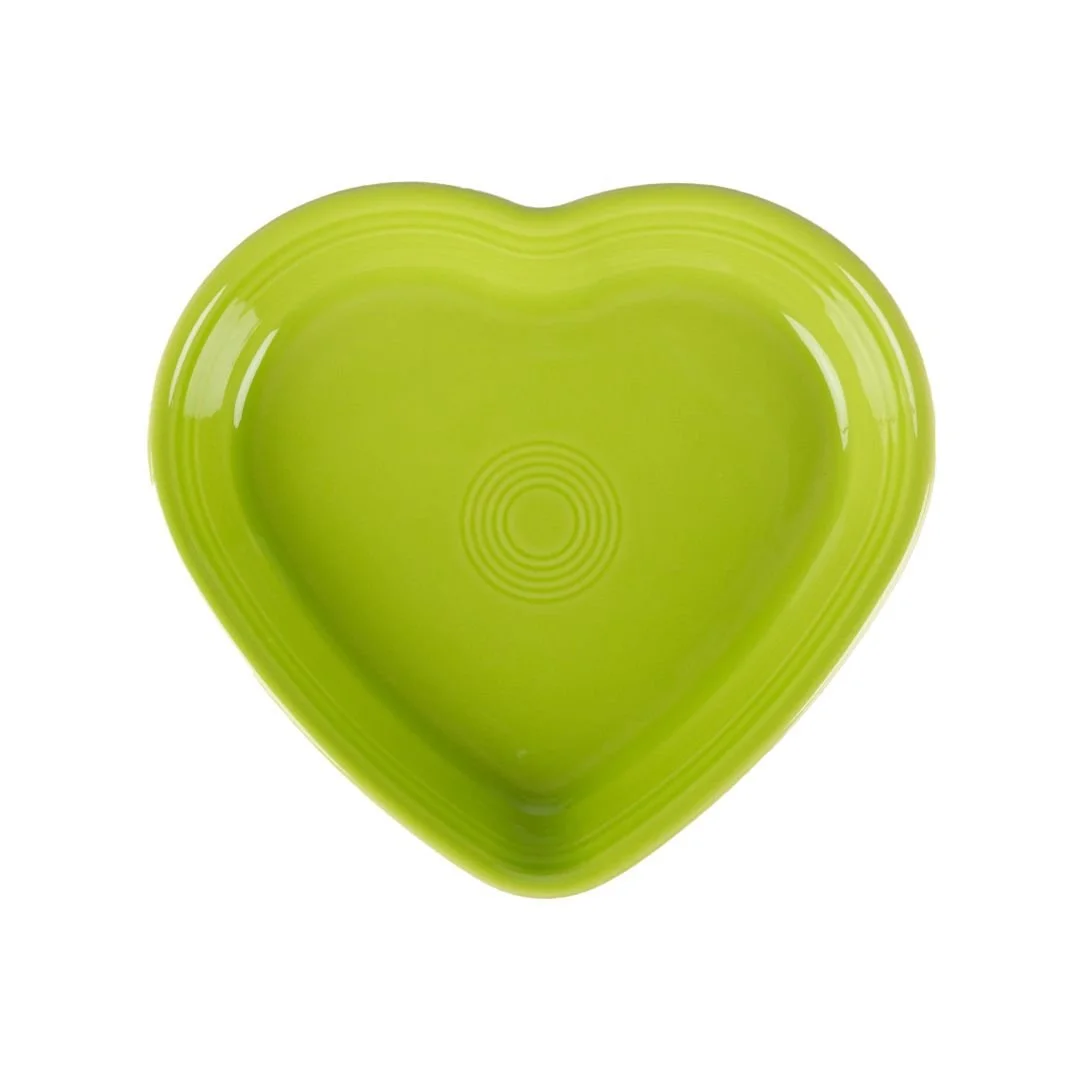 Fiesta® 26oz Large Heart Bowl | Lemongrass 1 Fiesta® 26oz Large Heart Bowl | Lemongrass