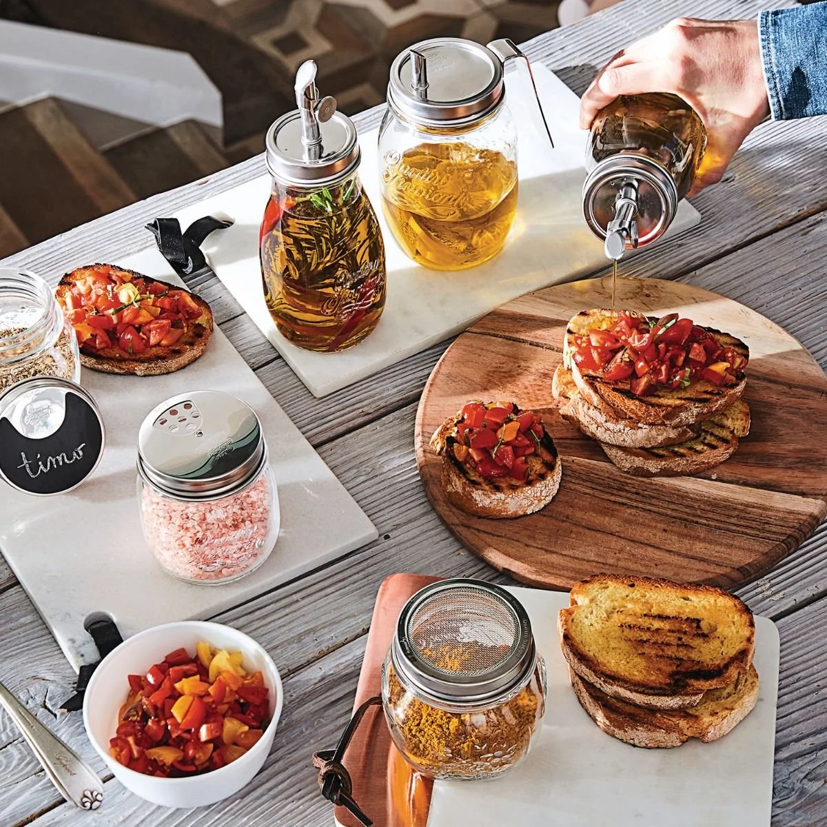 Bormioli Rocco 13.5oz Quattro Stagioni Oil Bottle 5 Bormioli Rocco 13.5oz Quattro Stagioni Oil Bottle - Image 5