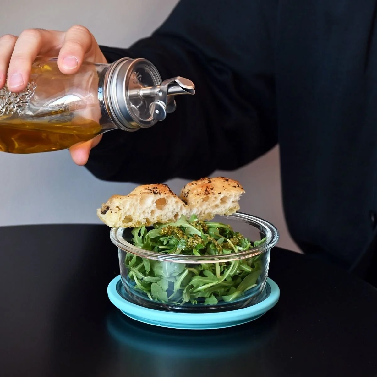 Bormioli Rocco 13.5oz Quattro Stagioni Oil Bottle 8 Bormioli Rocco 13.5oz Quattro Stagioni Oil Bottle - Image 8