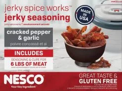 Nesco / American Harvest NESCO Jerky Seasoning | Cracked Pepper & Garlic (3 Pack)