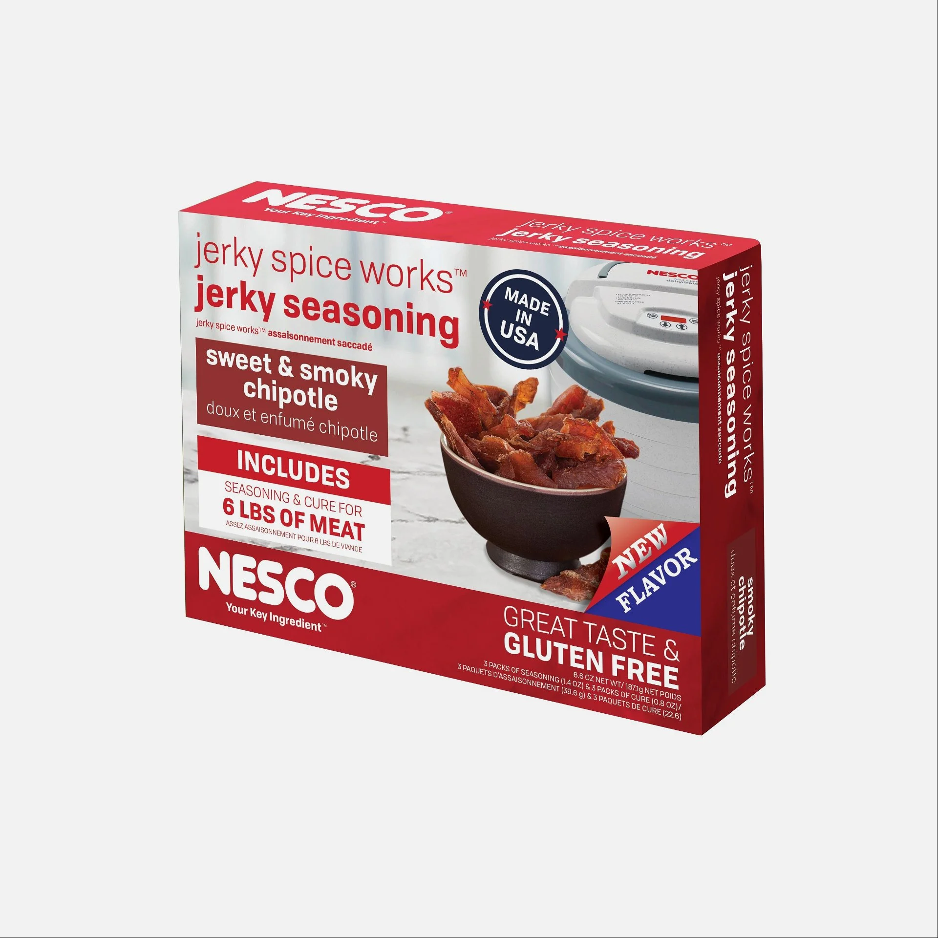 Nesco / American Harvest NESCO Jerky Seasoning | Sweet & Smoky Chipotle (3 Pack) 2 Nesco / American Harvest NESCO Jerky Seasoning | Sweet & Smoky Chipotle (3 Pack) - Image 2
