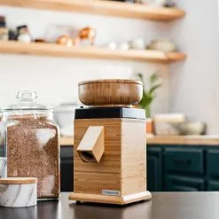 NutriMill Harvest Grain Mill | Black + Cutting Board & Canister Bundle 18 NutriMill Harvest Grain Mill | Black + Cutting Board & Canister Bundle -Meat Processing Shop blackharv4 1