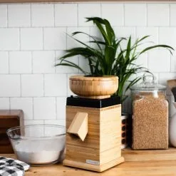 NutriMill Harvest Grain Mill | Black + Cutting Board & Canister Bundle 19 NutriMill Harvest Grain Mill | Black + Cutting Board & Canister Bundle -Meat Processing Shop blackharv5 1