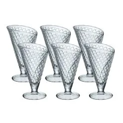Bormioli Rocco Ice Cream/Dessert Glass | Set Of 6