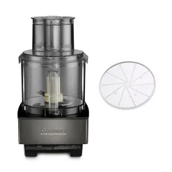Cuisinart 14-Cup Food Processor + Fine Grater Disc | Black Stainless