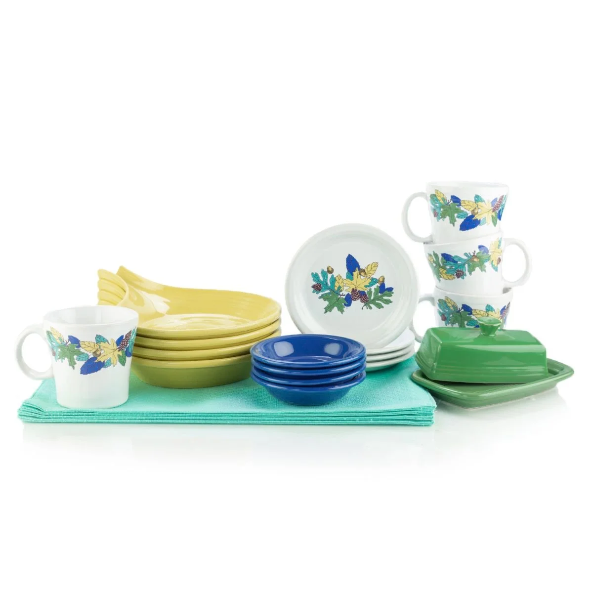 Fiesta® Brunch Set For 4 | Fall Fantasy Blue 1 Fiesta® Brunch Set For 4 | Fall Fantasy Blue