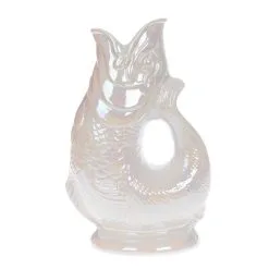 Wade Ceramics Extra Large Gluggle Jug | Pearl Lustre