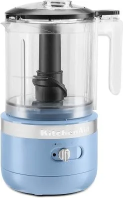 KitchenAid 5-Cup Cordless Food Chopper | Blue Velvet -Meat Processing Shop kfcb519bv cordless food chopper blue velvet