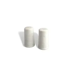 Carmel Ceramica Cozina Salt & Pepper Set | White